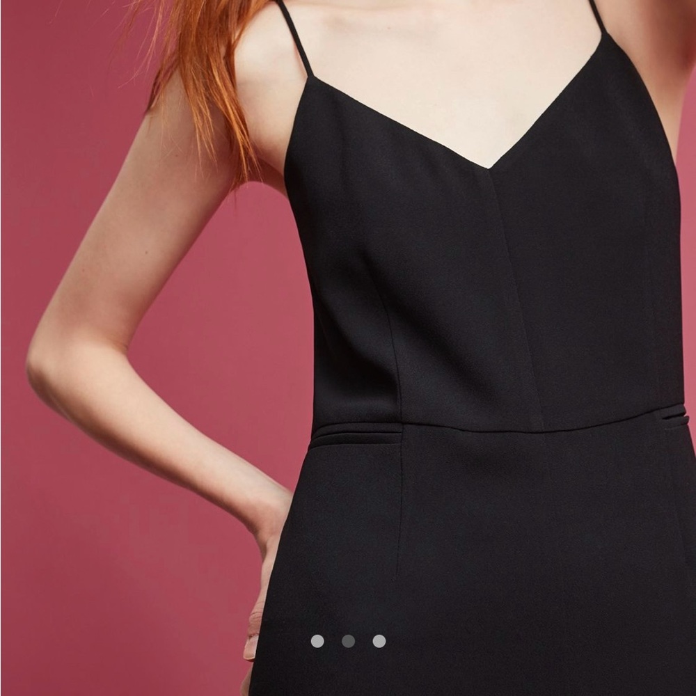 Anthropologie Black Sleeveless Jumpsuit - Picture 2 of 3
